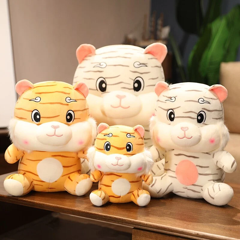 Sitzendes Tigerchen Plüsch Tier 20/35/45cm
