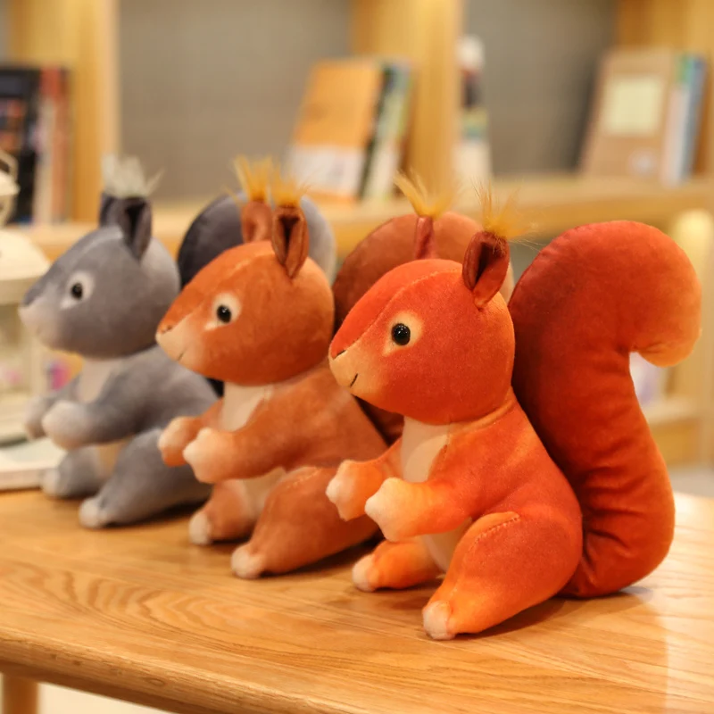 Super Niedliche Eichhörnchen Plüsch Tiere (ca. 25cm)