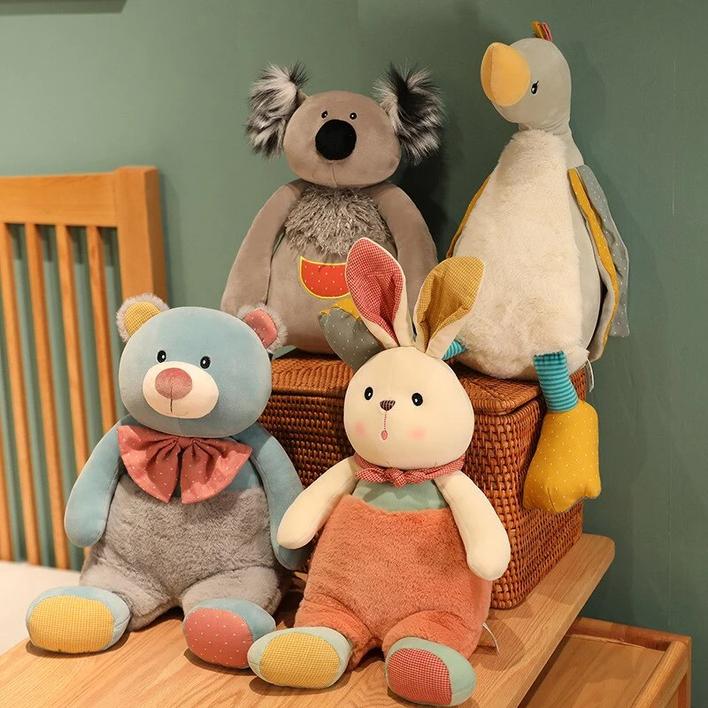 Wundervolle Bär, Hase, Ente oder Koala Stofftiere (23cm - 48cm)
