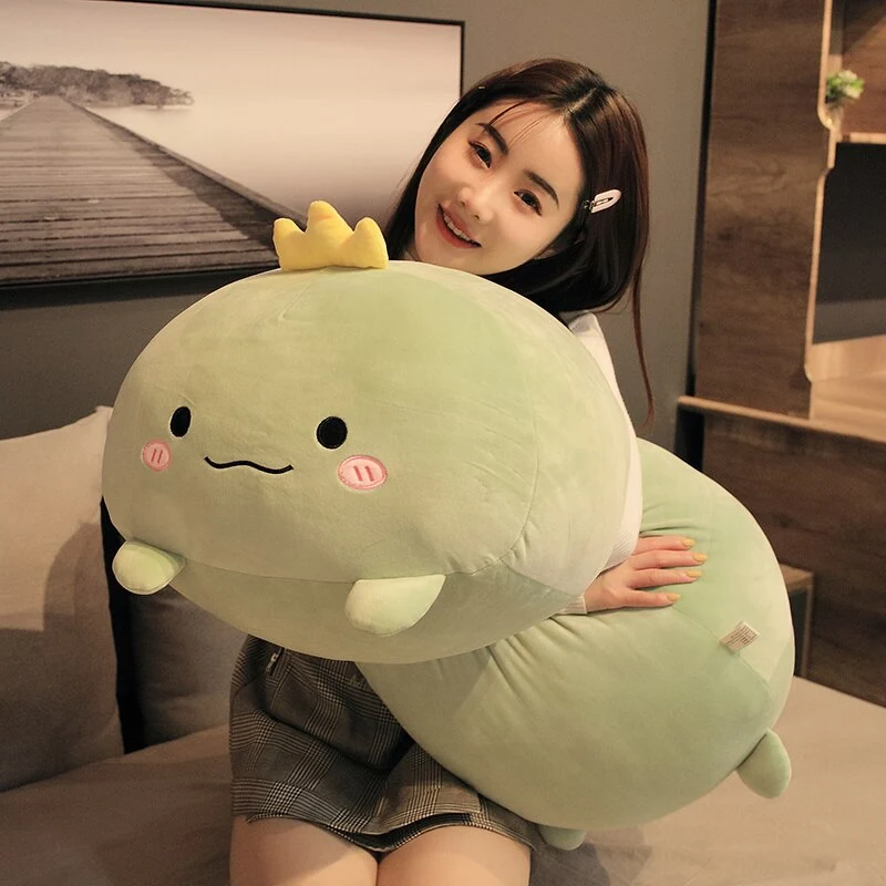 Kawaii Flauschige Katze Ferkel Panda oder Dino (20/60/85cm)