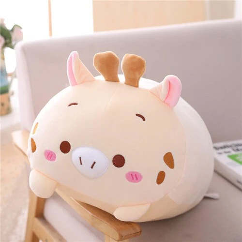 Kawaii Flauschige Katze Ferkel Panda oder Dino (20/60/85cm)