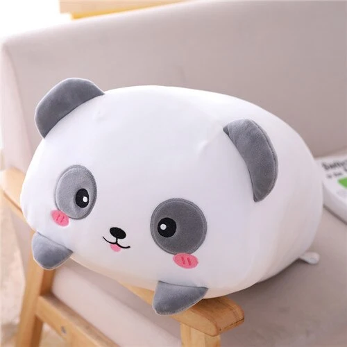 Kawaii Flauschige Katze Ferkel Panda oder Dino (20/60/85cm)