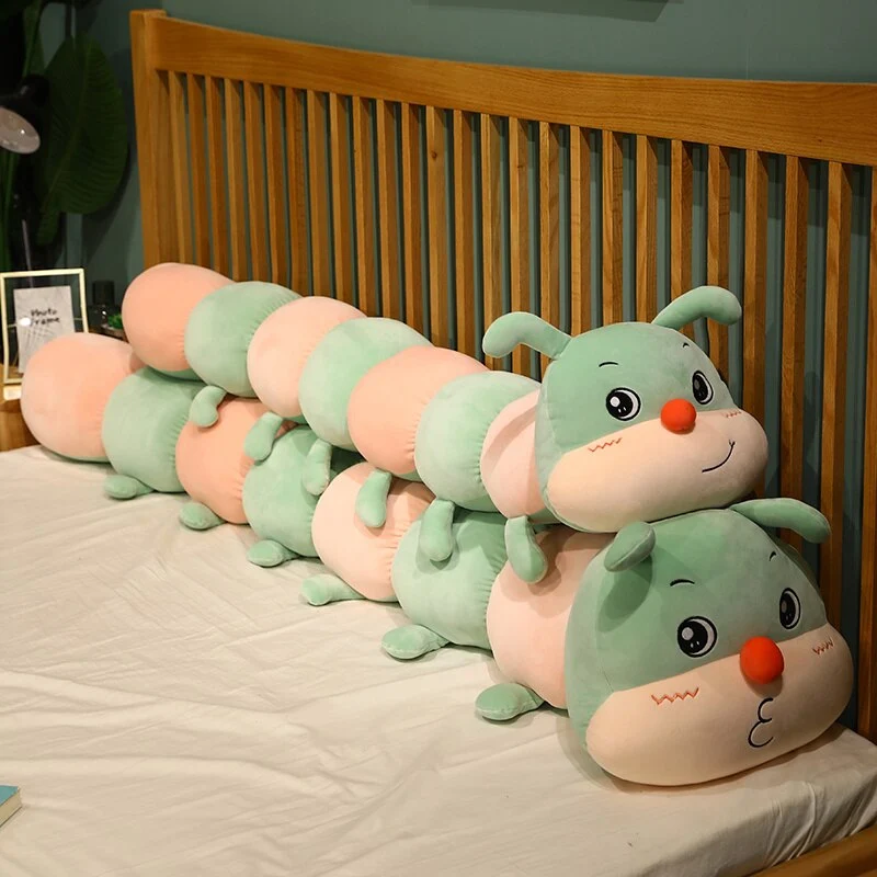 Süße XXL Raupe (110 oder 150cm) Kuscheltier