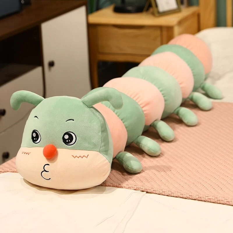 Süße XXL Raupe (110 oder 150cm) Kuscheltier