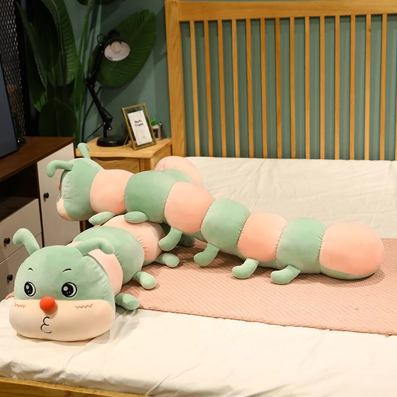 Süße XXL Raupe (110 oder 150cm) Kuscheltier