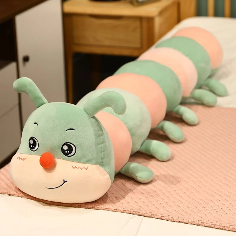 Süße XXL Raupe (110 oder 150cm) Kuscheltier