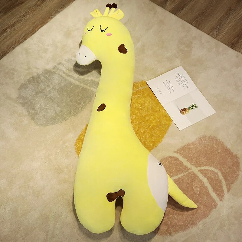 XXL Cartoon Kuscheltier - Einhorn, Krokodil, Giraffe, Husky oder Dino - bis zu 140cm
