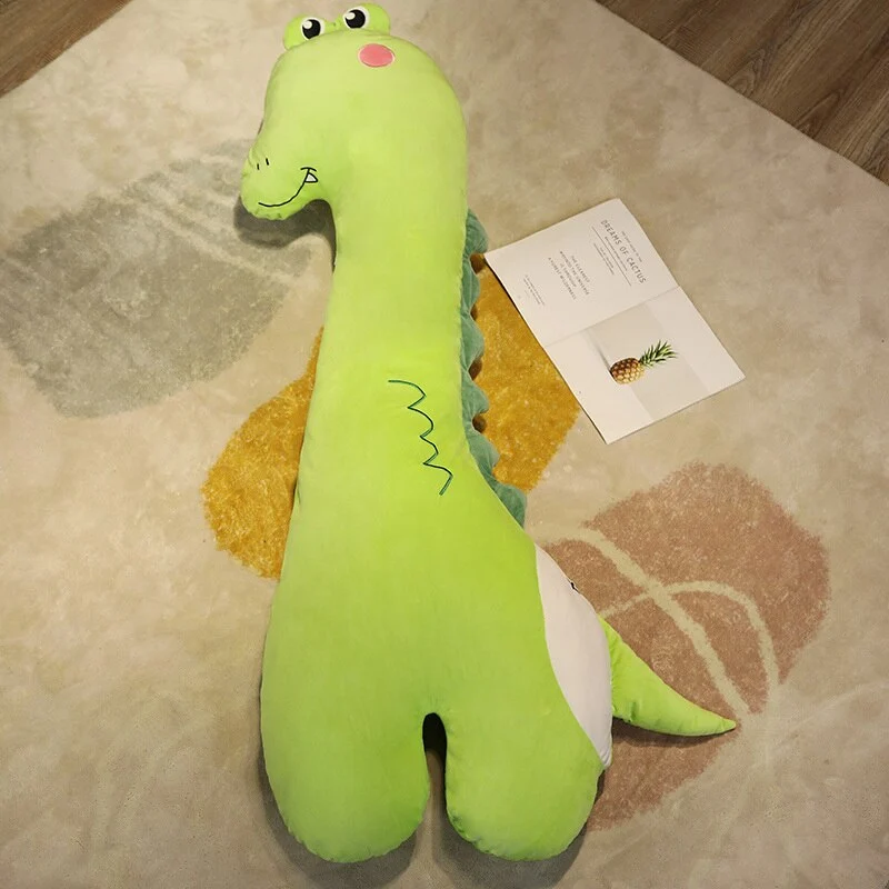 XXL Cartoon Kuscheltier - Einhorn, Krokodil, Giraffe, Husky oder Dino - bis zu 140cm