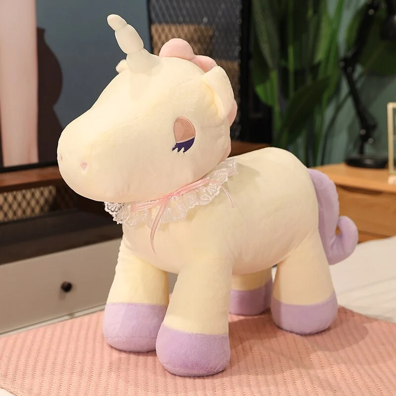 Verträumtes Einhorn Kuscheltier (35 bis 75cm)