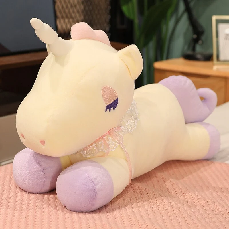Verträumtes Einhorn Kuscheltier (35 bis 75cm)