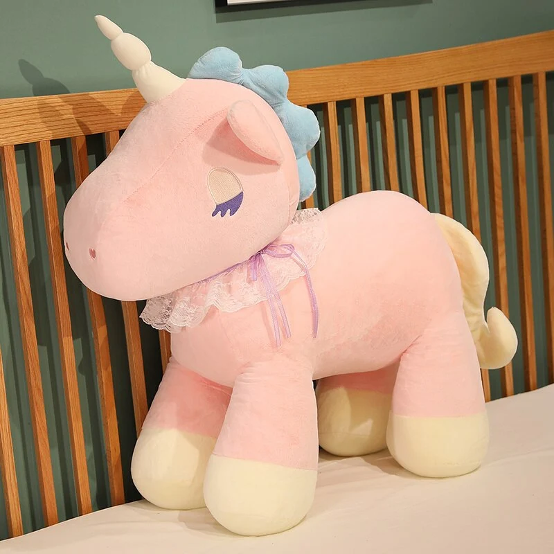 Verträumtes Einhorn Kuscheltier (35 bis 75cm)