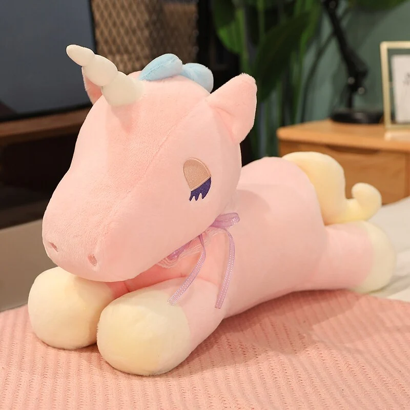 Verträumtes Einhorn Kuscheltier (35 bis 75cm)