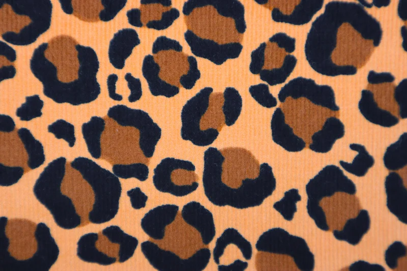 Feincord Leoprint Design 1