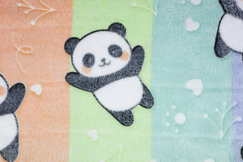 Wellnessfleece Glow in the Dark Panda