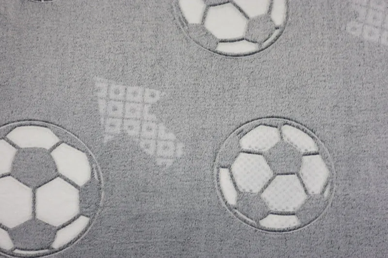 Wellnessfleece Glow in the Dark Fußball