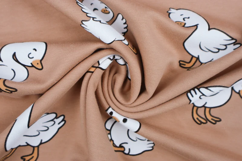 French Terry Kleine Enten