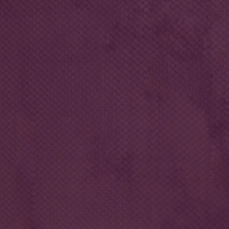 Deko Samt Stoff Caracas - 938 aubergine