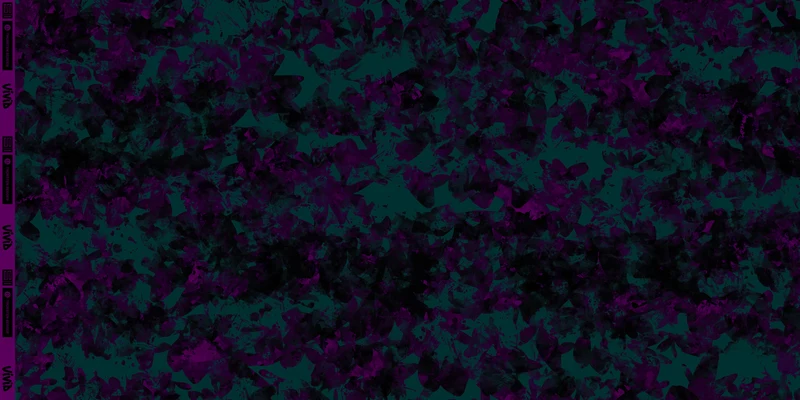 Viskose Webware Shrubbery by Thorsten Berger - 748 petrol