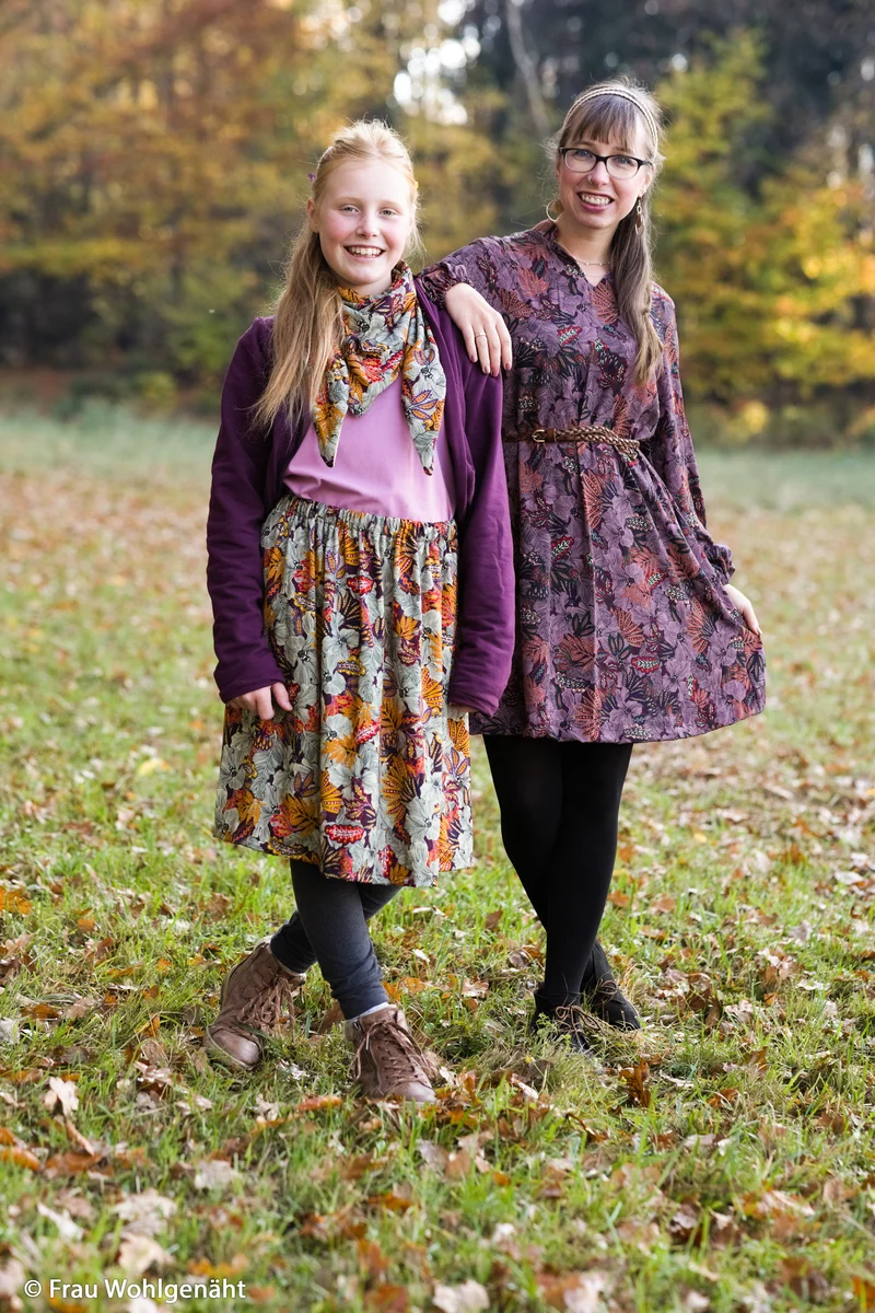 Viskose Webware Indian Summer by Bienvenido Colorido - 938 aubergine