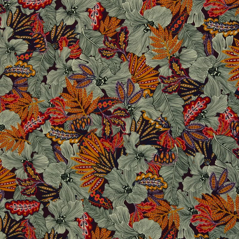 Viskose Webware Indian Summer by Bienvenido Colorido - 999 bunt