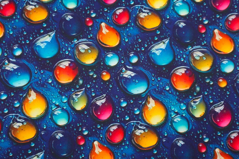 Softshell Digital Raindrops