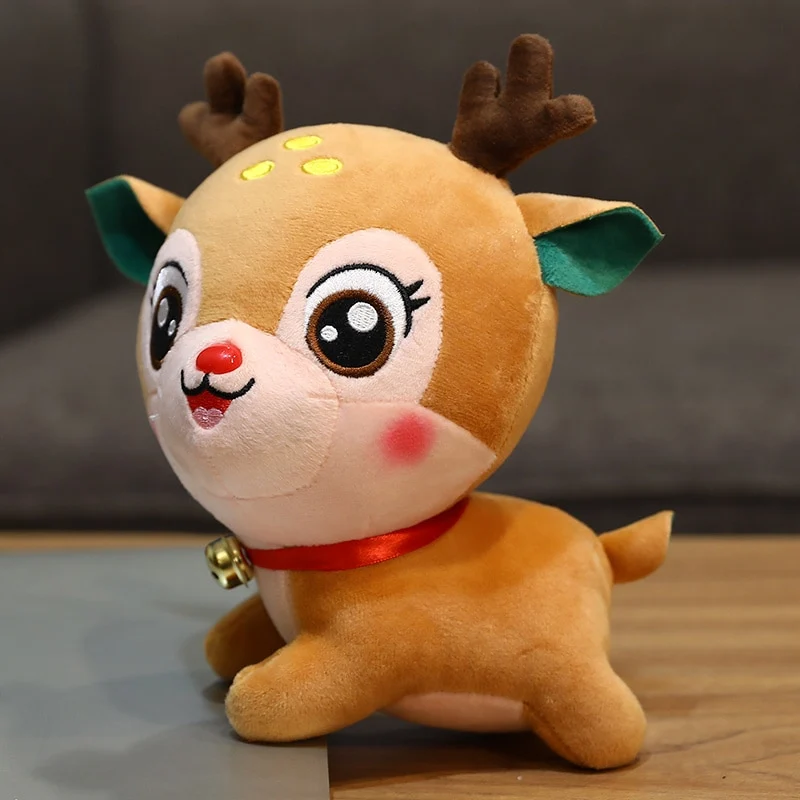 Plüschiger Weihnachtsmann in verschiedenen Größen