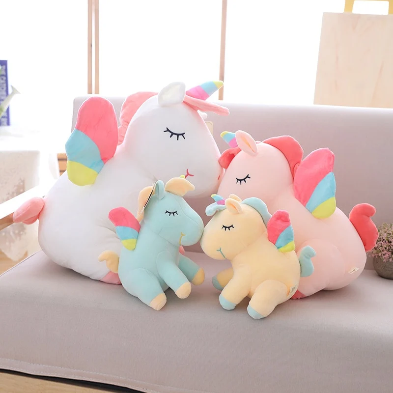 Liebliches Einhorn Stofftier 25-55cm