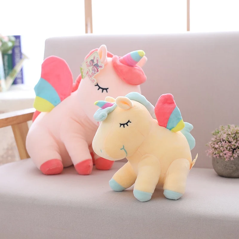 Liebliches Einhorn Stofftier 25-55cm