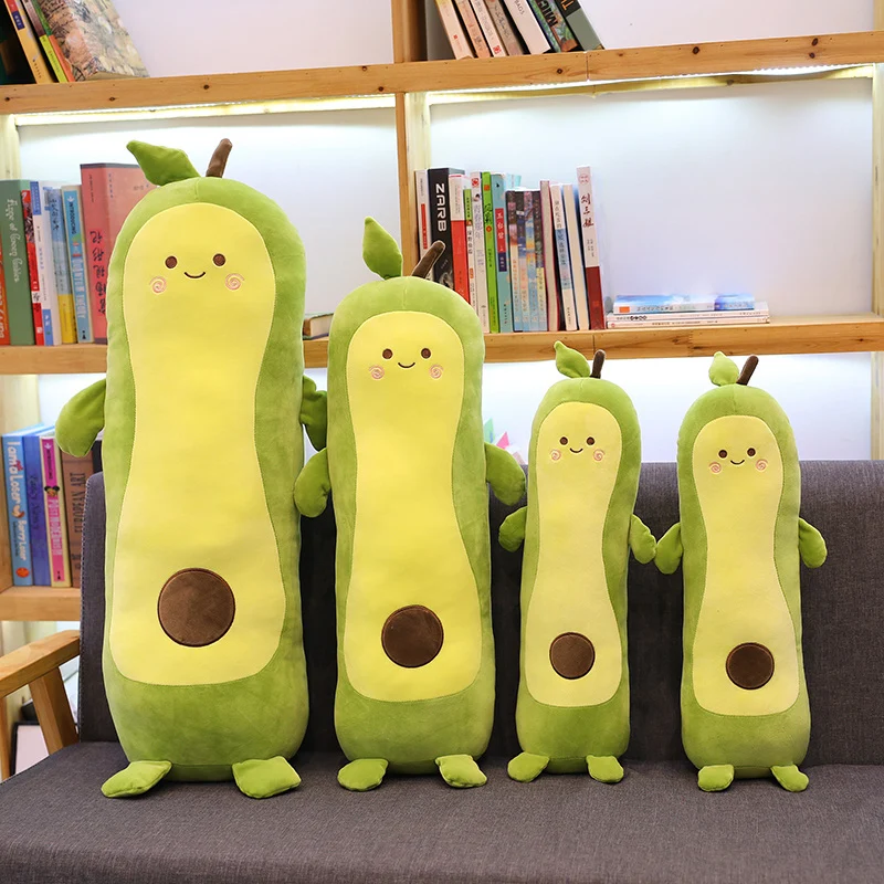 Witziges Avocado Plüsch Kissen Stofftier
