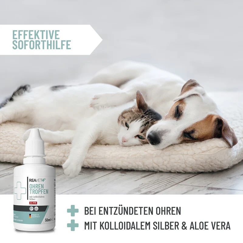 Ohrentropfen mit kolloidalem Silber