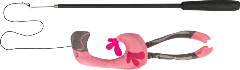 Teleskop-Spielangel Flamingo