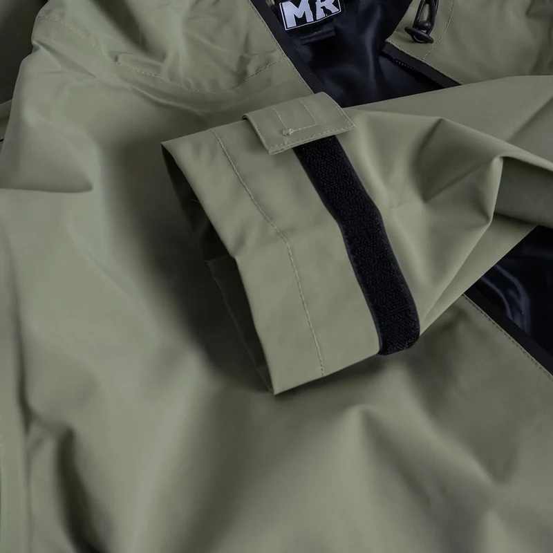 Regenjacke vollreflektierend Khaki