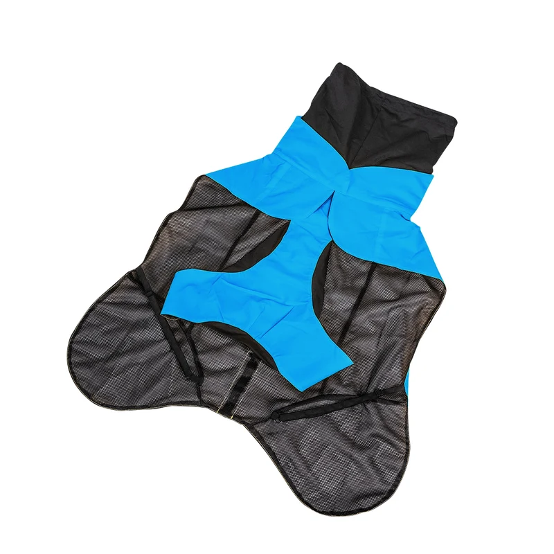 Regenmantel vollreflektierend Indigoblau