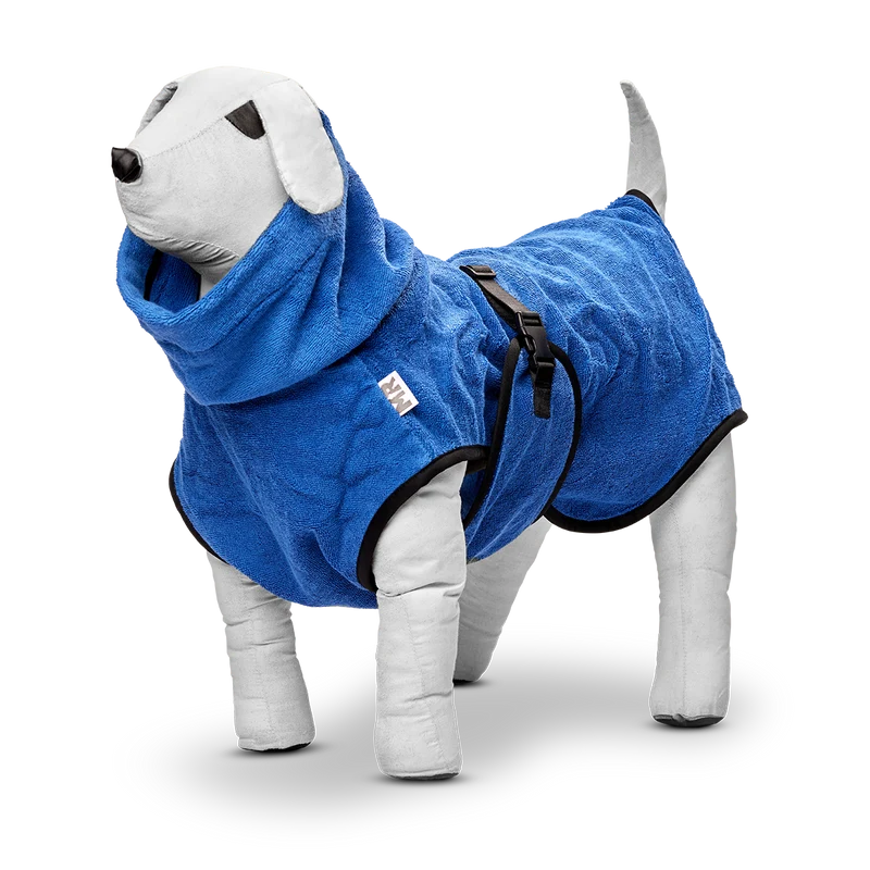 Bademantel DOGDRY Kobalt