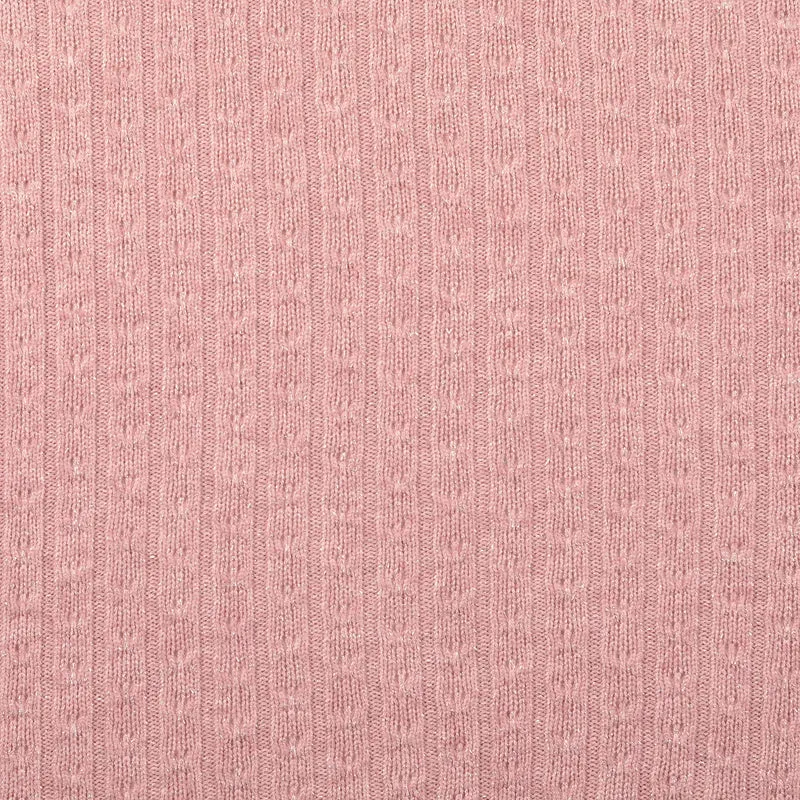 Metallic Strickstoff Jenny - 5016 altrosa