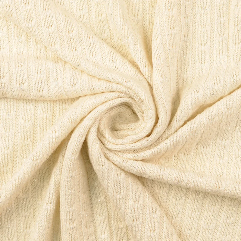 Metallic Strickstoff Jenny - 5004 natur
