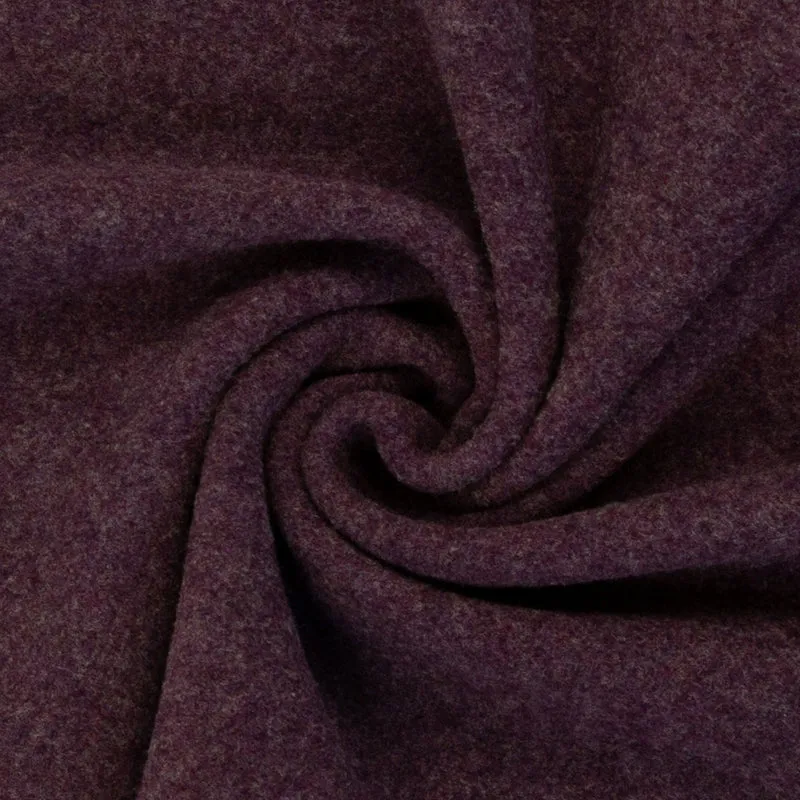 Merino Fleece - 1938 aubergine