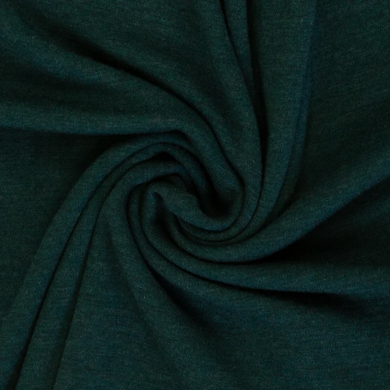 Merino Strickstoff - 1748 hellpetrol