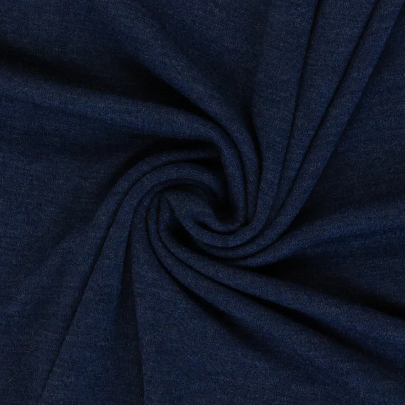 Merino Strickstoff - 1596 marine