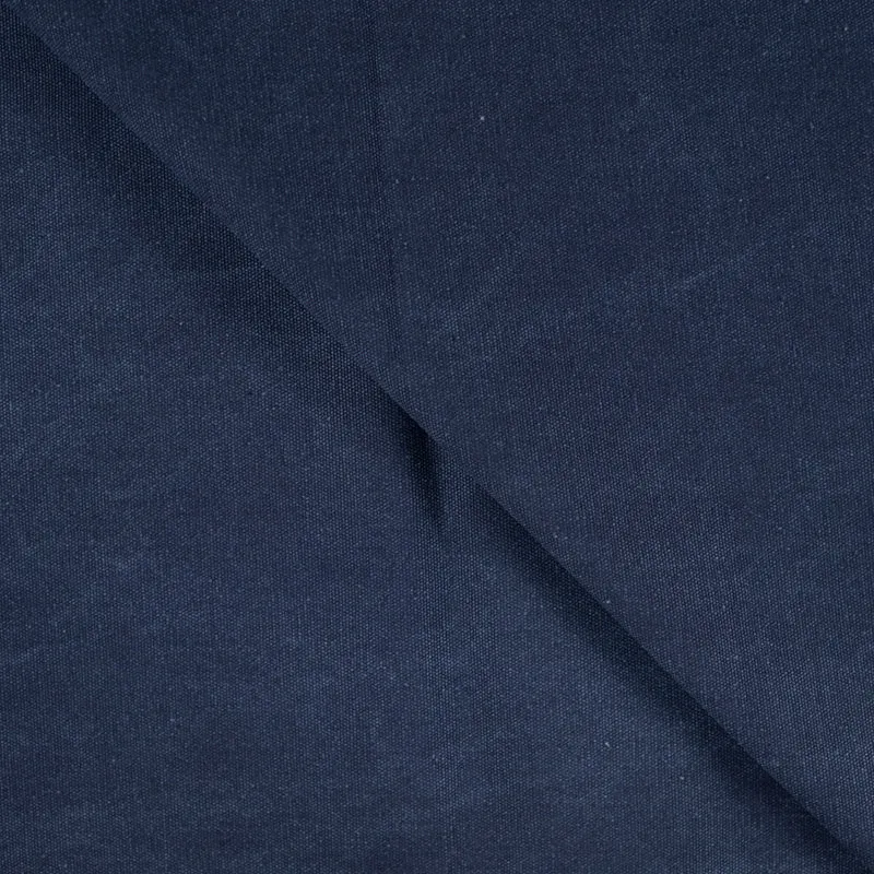 Gewachster Canvas Robin - 980 dunkelblau