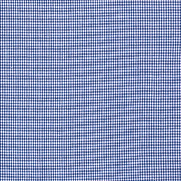 Baumwoll Cretonne Vichy Karo 2,5mm - 5027 royalblau