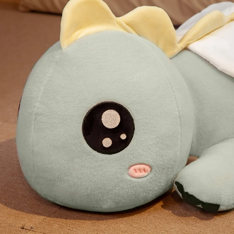 Langer XXL Plüsch Dinosaurier zum kuscheln