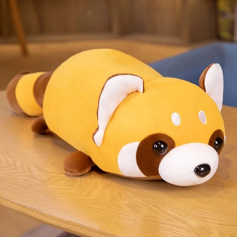 Witziges Waschbär Stofftier im Cartoon Comic Look (60/80cm)