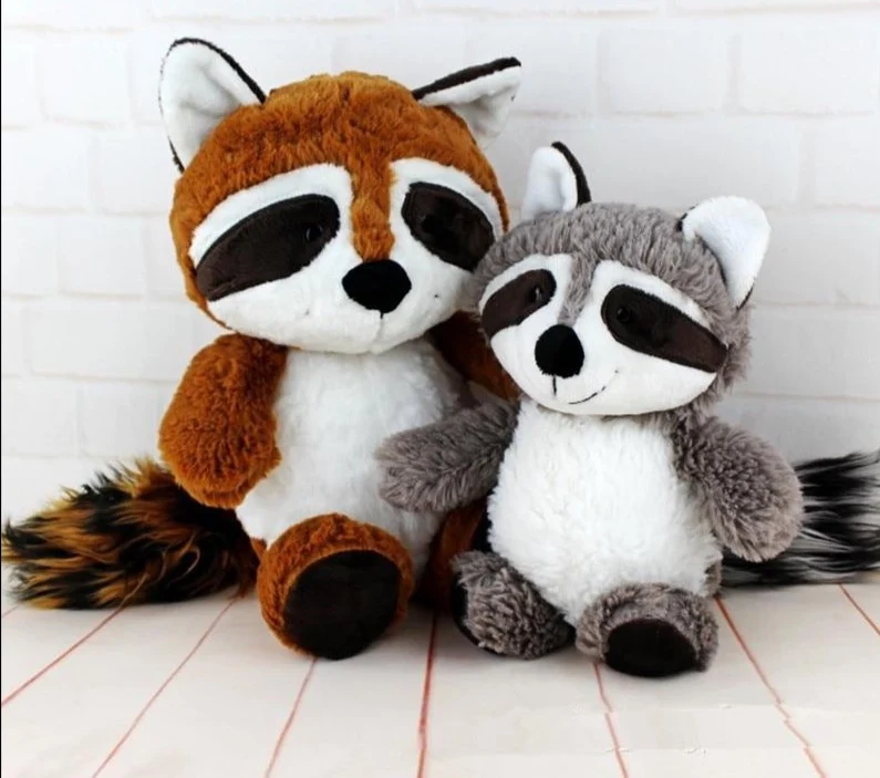 Lustiger Plüschiger Waschbär Stofftier (25-55cm)