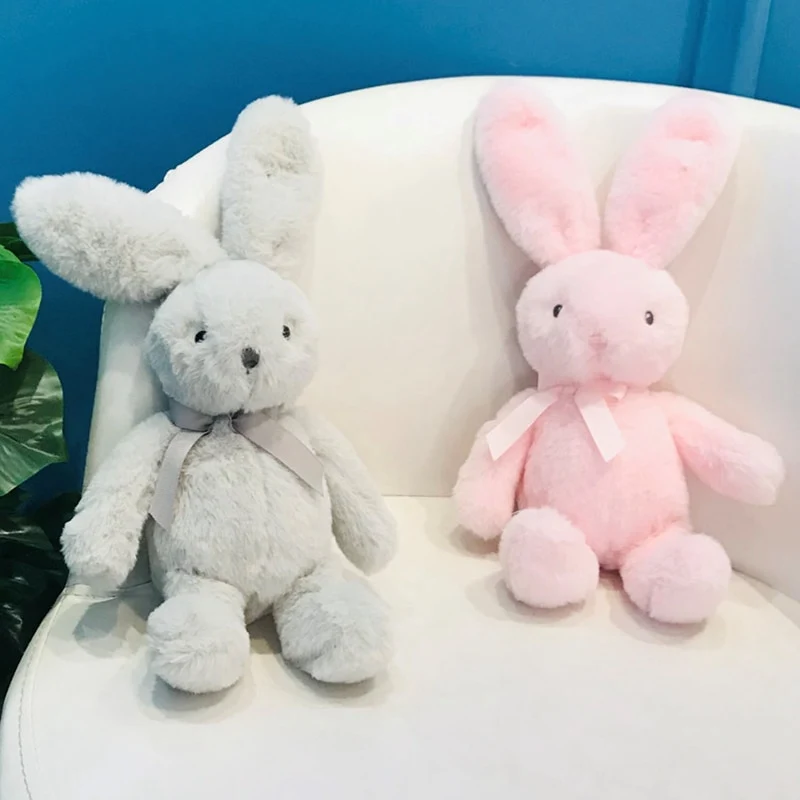Flauschiger Hase Plüschtier Kuschel Hase (ca. 25cm)