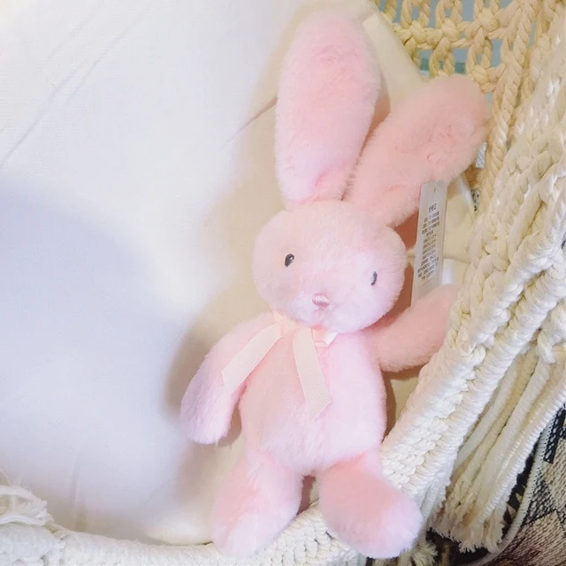 Flauschiger Hase Plüschtier Kuschel Hase (ca. 25cm)