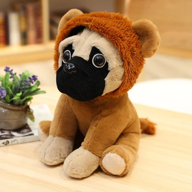Lustige Mops Kuscheltiere (20/35cm)
