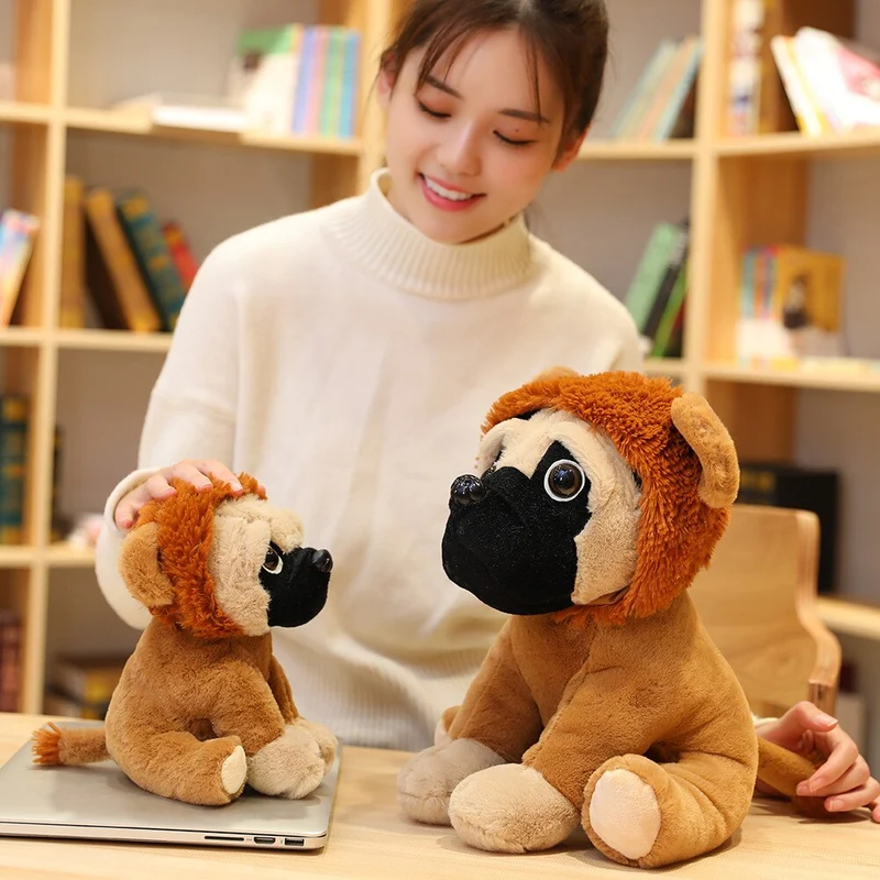 Lustige Mops Kuscheltiere (20/35cm)