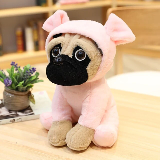Lustige Mops Kuscheltiere (20/35cm)