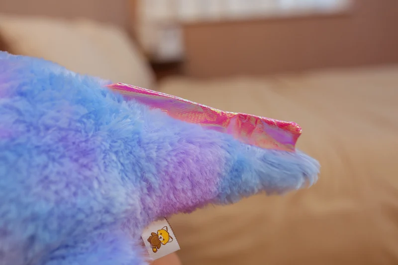 Farbenfroher Regenbogen Fisch Stofftier Kuscheltier